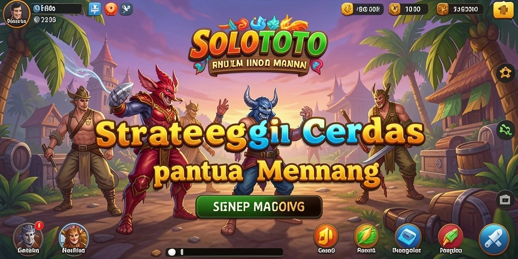Screenshot gameplay SOLOTOTO menampilkan strategi yang mendebarkan dan grafik yang menarik.